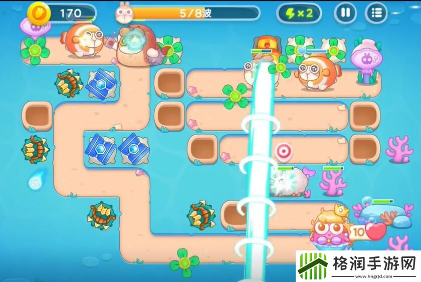 保卫萝卜4海的闺女49关攻略