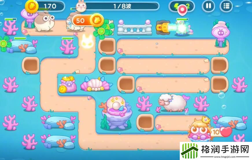 保卫萝卜4海的闺女49关攻略