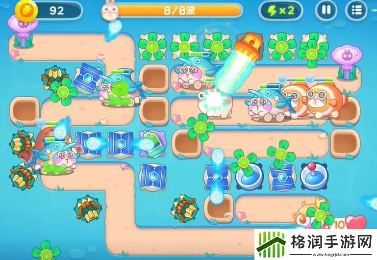 保卫萝卜4海的闺女49关攻略