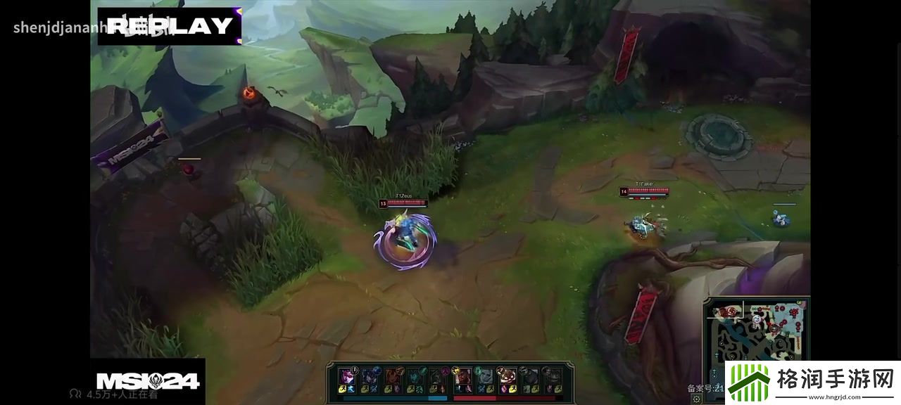 T1视角中Bin的薇恩！神出鬼没晃倒所有人极限操作1V3反杀Faker