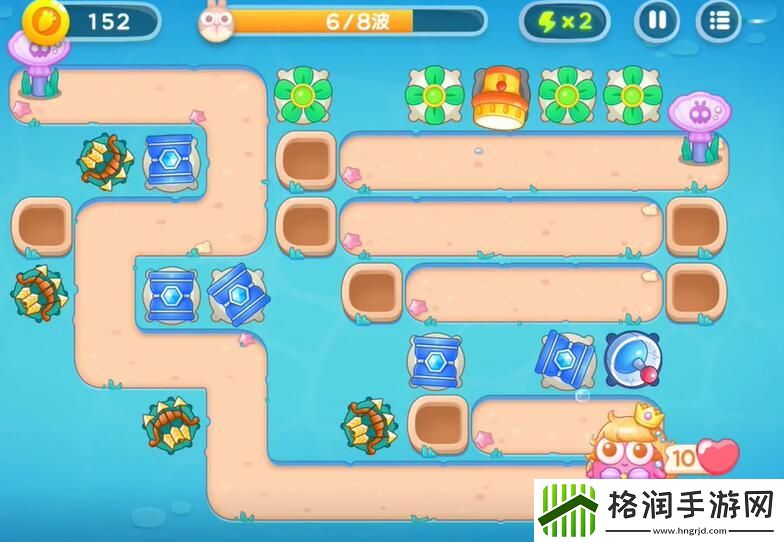 保卫萝卜4海的闺女49关攻略