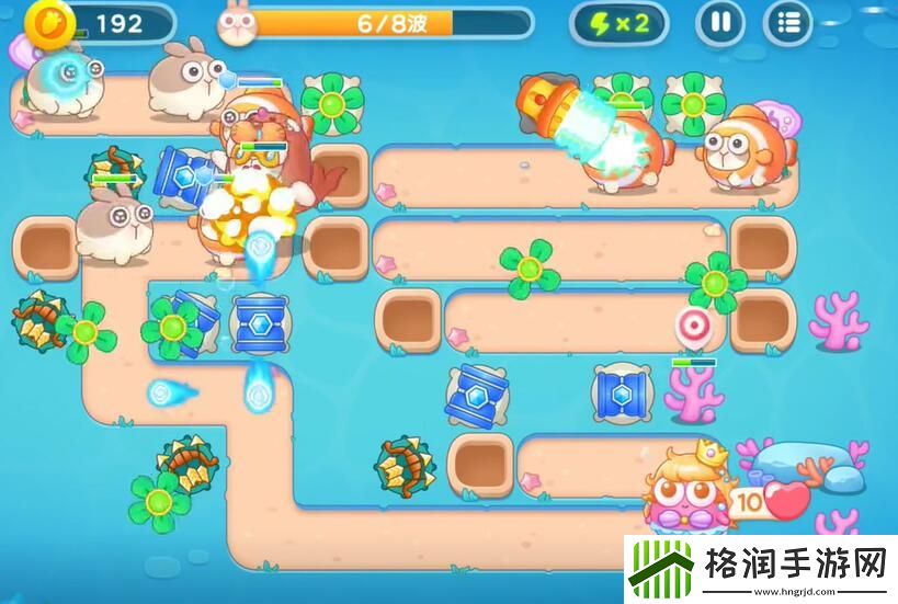 保卫萝卜4海的闺女49关攻略