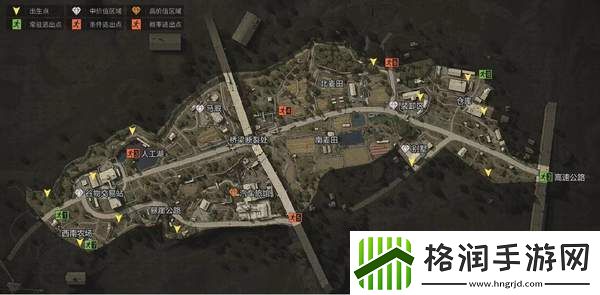 暗区突围农场路线