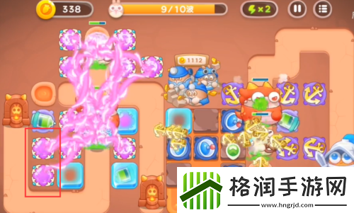 保卫萝卜4饿龙传说第10关怎么过