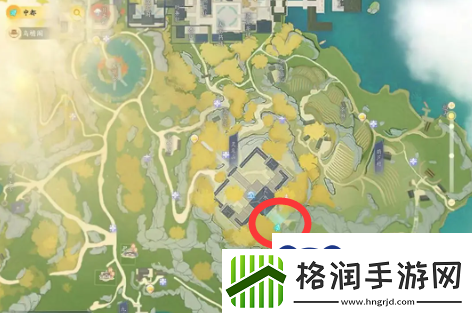 射雕无定坊五蕴灯位置在哪