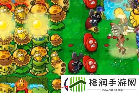 植物大战僵尸杂交版冒险模式56过关攻略