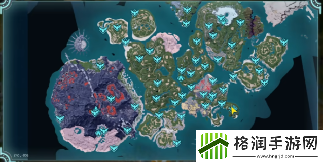 幻兽帕鲁传送点位置坐标图分享