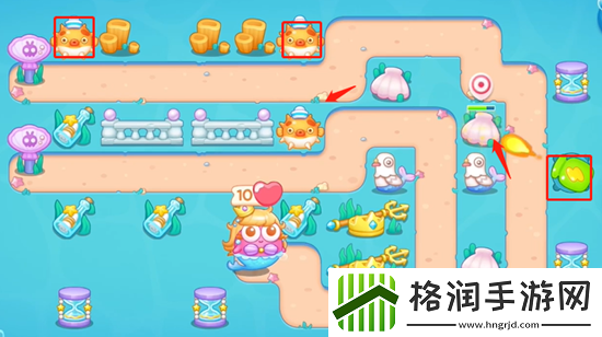 保卫萝卜4海的闺女第39关怎么玩