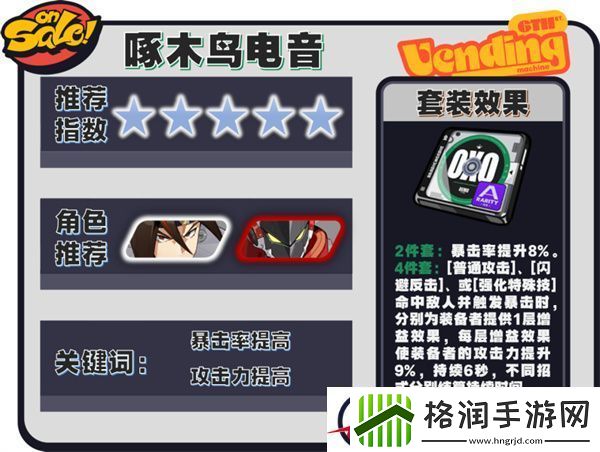 绝区零啄木鸟电音适合角色推荐