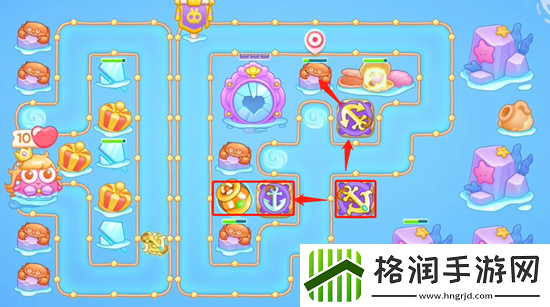 保卫萝卜4海的闺女第44关怎么过