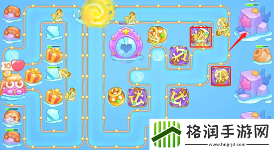 保卫萝卜4海的闺女第44关怎么过