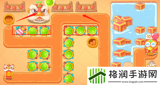 保卫萝卜4新春大集第7关如何通关