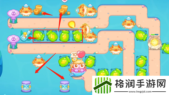 保卫萝卜4海的闺女第39关怎么玩