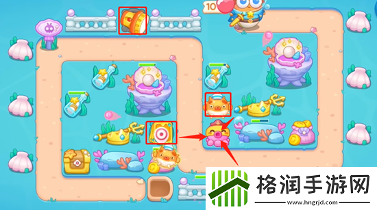 保卫萝卜4海的闺女第40关怎么玩