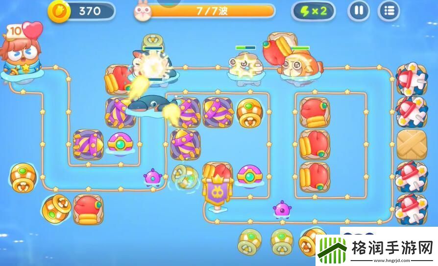 保卫萝卜4海的闺女80关攻略