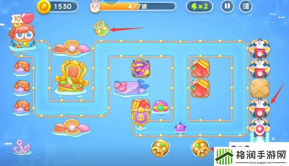 保卫萝卜4海的闺女80关攻略