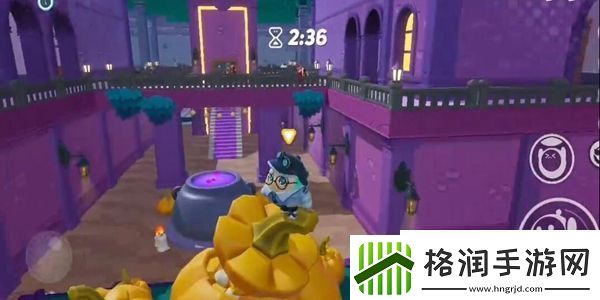 蛋仔派对南瓜入侵无敌点位位置分享