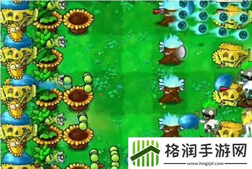 pvz杂交版迷你游戏看他们像柱子一样通关方法