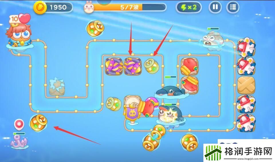 保卫萝卜4海的闺女80关攻略