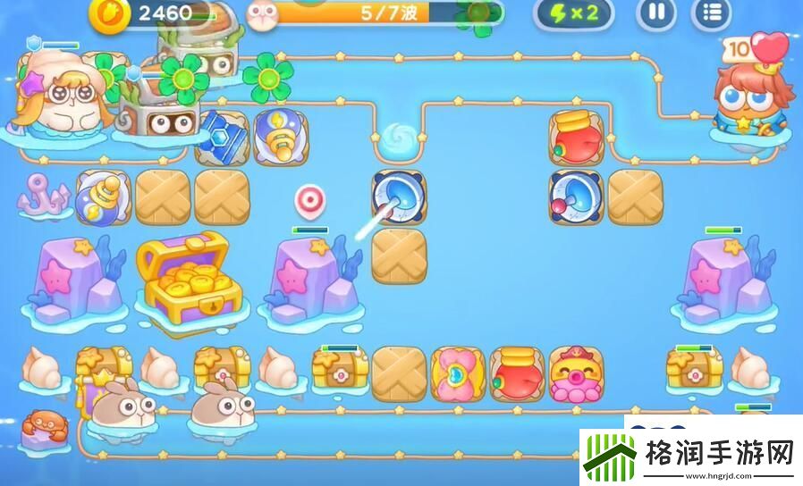 保卫萝卜4海的闺女88关攻略