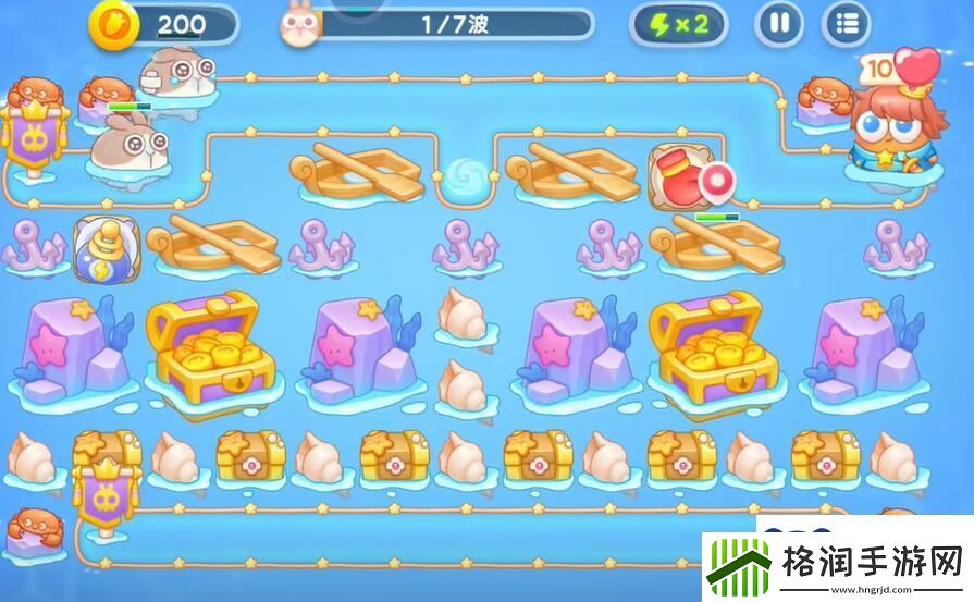 保卫萝卜4海的闺女88关攻略