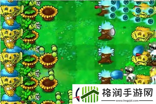 pvz杂交版迷你游戏看他们像柱子一样通关方法
