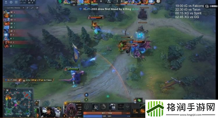 JT夜魔NTS电魂毫无作为ATF马尔斯团战精准框大Falcons赢首局
