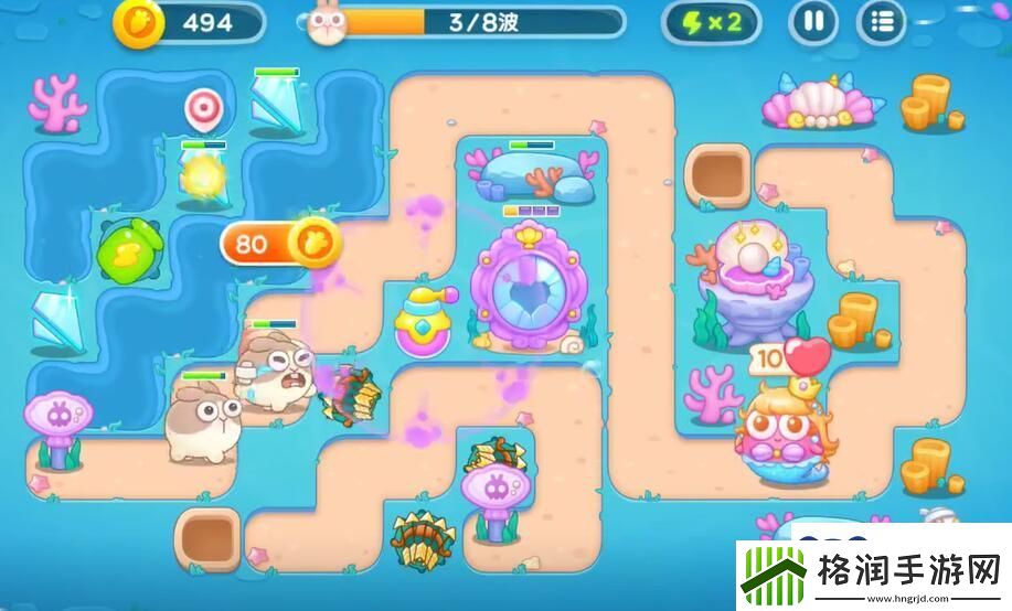 保卫萝卜4海的闺女74关攻略