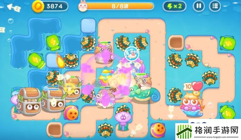 保卫萝卜4海的闺女74关攻略