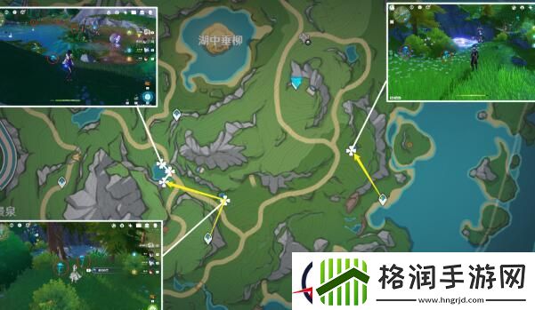 原神湖光铃兰采集分布图