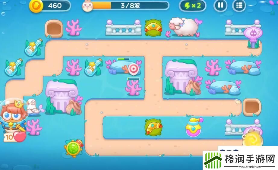 保卫萝卜4海的闺女73关攻略