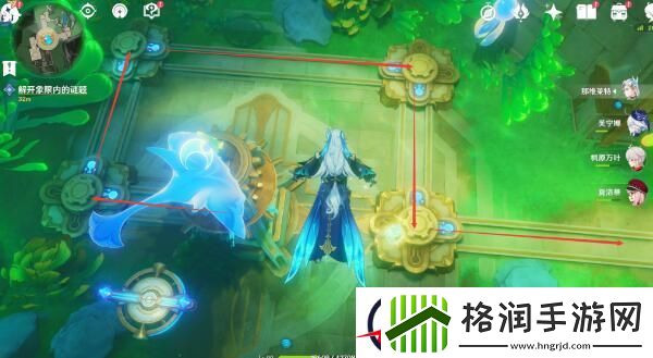 原神藻海的寻踪流星的投矛图文攻略