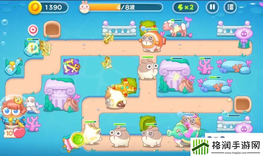 保卫萝卜4海的闺女73关攻略