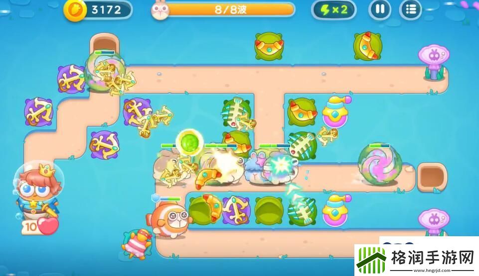 保卫萝卜4海的闺女73关攻略