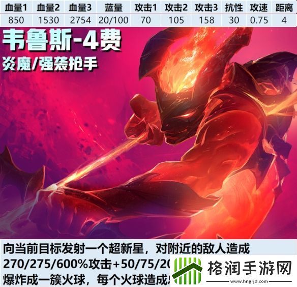 金铲铲之战s12韦鲁斯弈子介绍