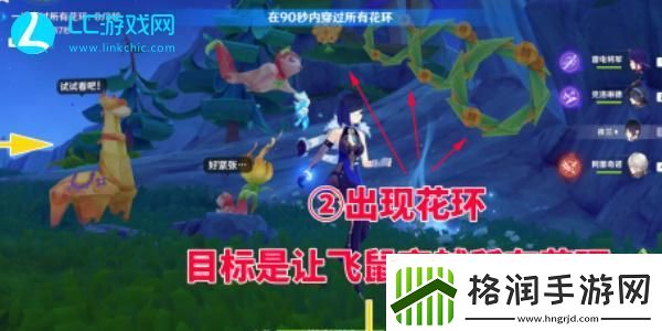 原神森林与公主穿越花环攻略