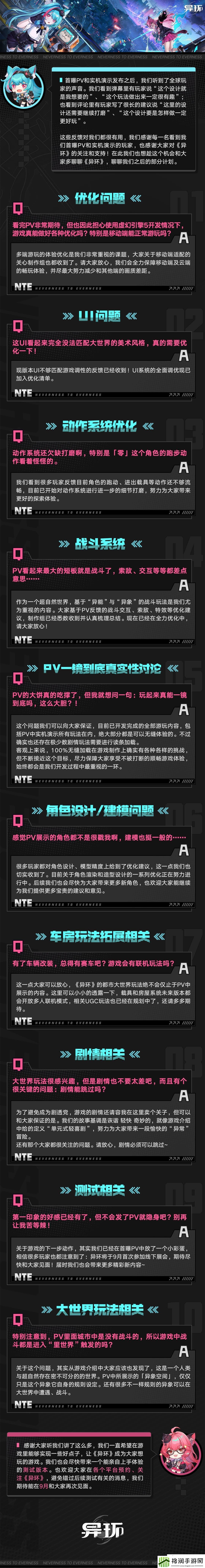 二次元GTA异环回应公布后玩家问题
