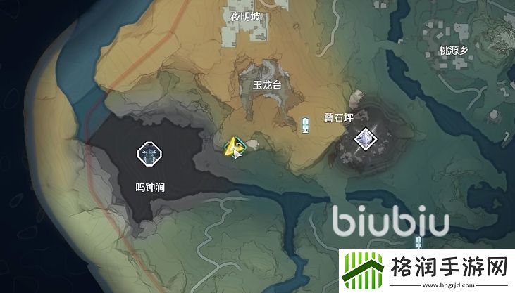 鸣潮寒霜陆龟异相位置在哪里