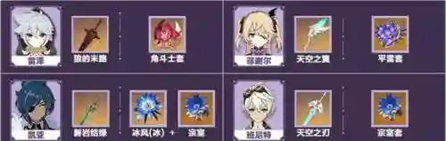 新版雷主最强阵容搭配