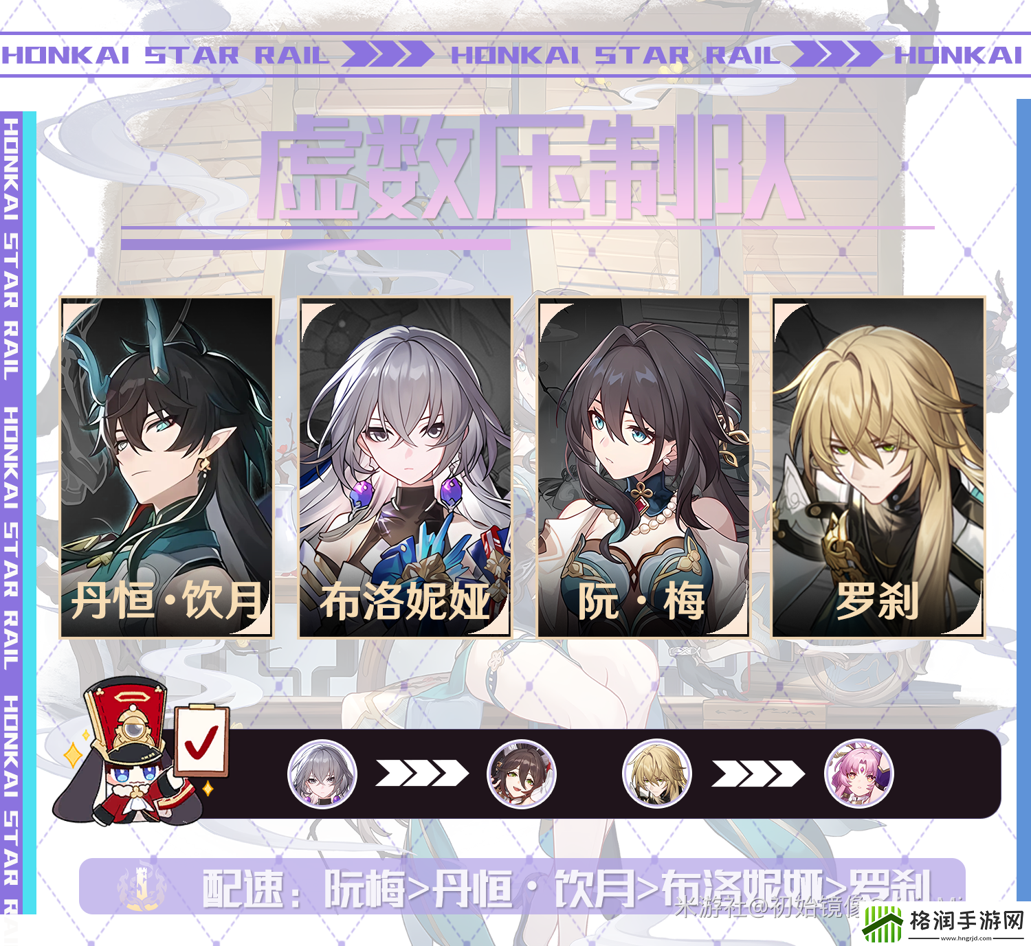 崩坏星穹铁道阮梅阵容搭配