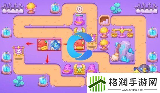 保卫萝卜4阿波与魔法宝藏第三十三关图文攻略