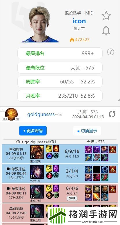 不去上分在这追剧icon更博