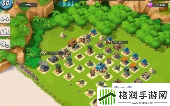 海岛奇兵13本密集阵型布局