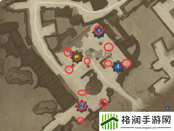 暗黑破坏神不朽凌风要塞挂机点有哪些