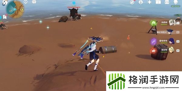 原神荒石苍漠沙堆宝箱解锁攻略分享