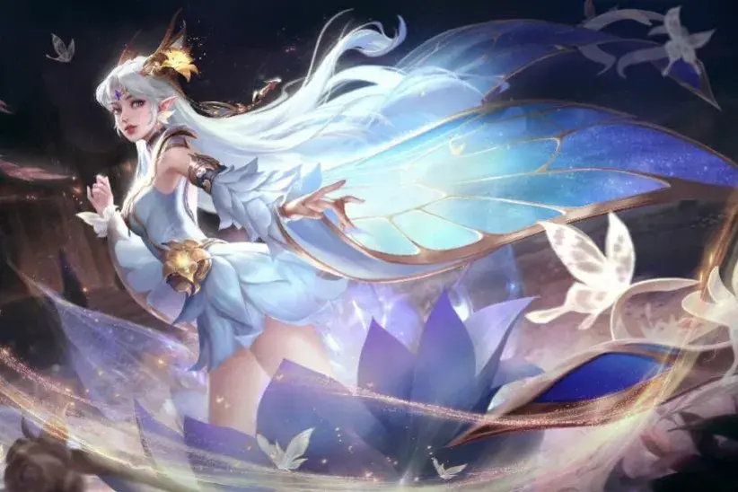游戏中的美女怎么形容