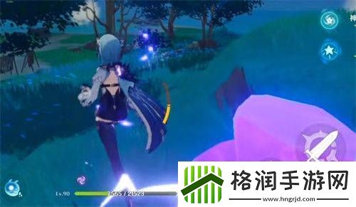 原神名椎滩右边三颗雷种子的机关解锁方法流程教学