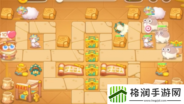 保卫萝卜4法老归来第1关怎么过