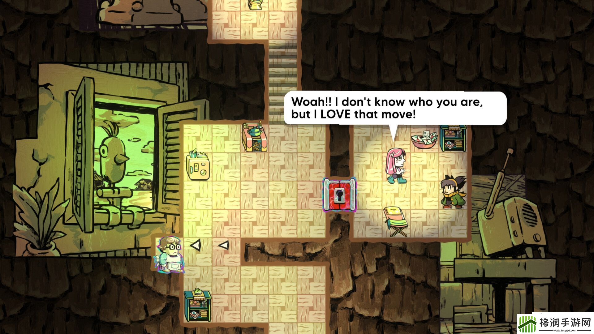 网格导向冒险游戏编织者