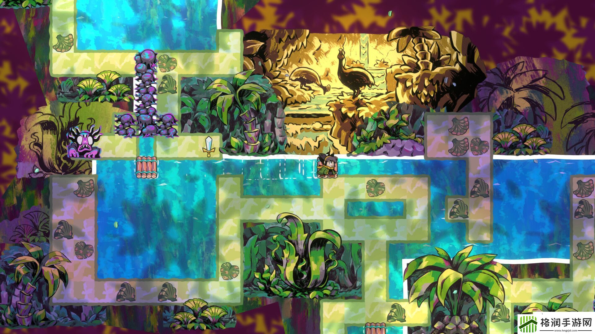 网格导向冒险游戏编织者